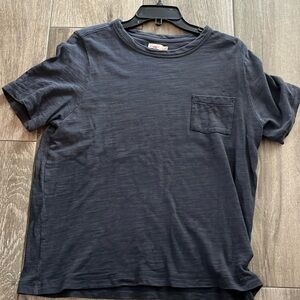 Faherty Navy Blue T-Shirt
